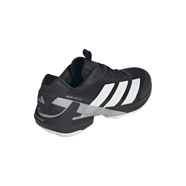 adidas ADIZERO Ubersonic 5 Clay - Core Black/Zero Metal/Grey Two