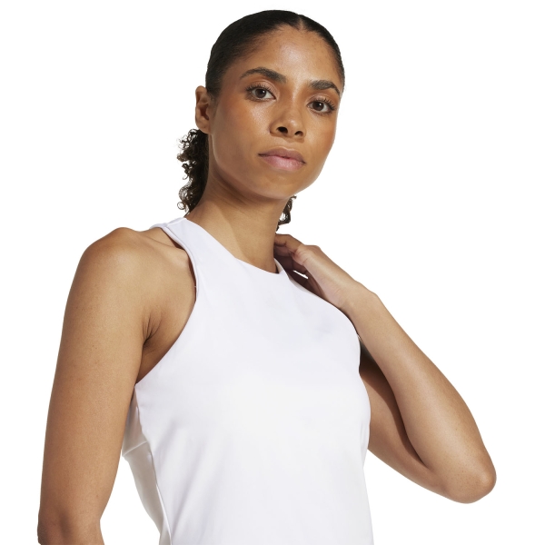 adidas CLIMACOOL Y Top - White