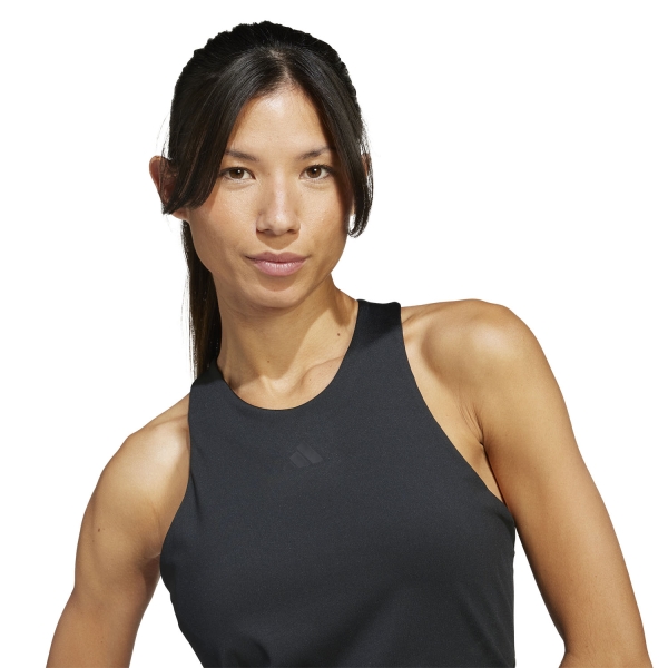 adidas CLIMACOOL Logo Tank - Black