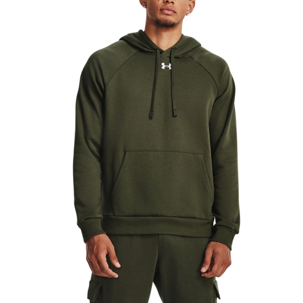 Camiseta y Sudadera Padel Hombre Under Armour Rival Fleece Logo Sudadera  Marine Od Green 13797570390