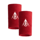 Dunlop Club Large Wristbands - Red Dunlop Club Large Wristbands - Red