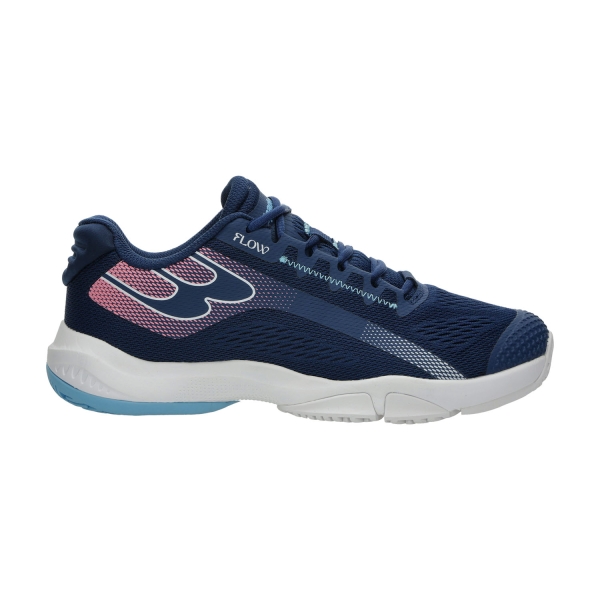 Women's Padel Shoes Bullpadel Flow 25V  Azul Tinta 447949031
