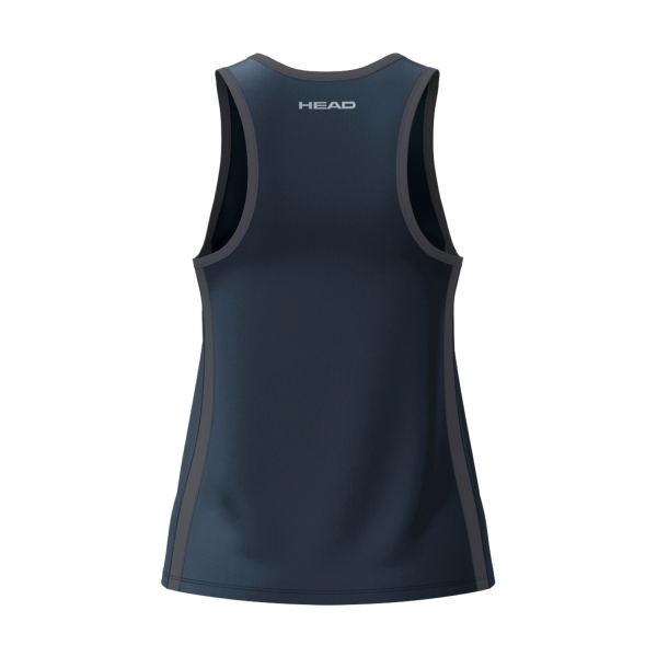 HEAD Club Top Niña - Navy