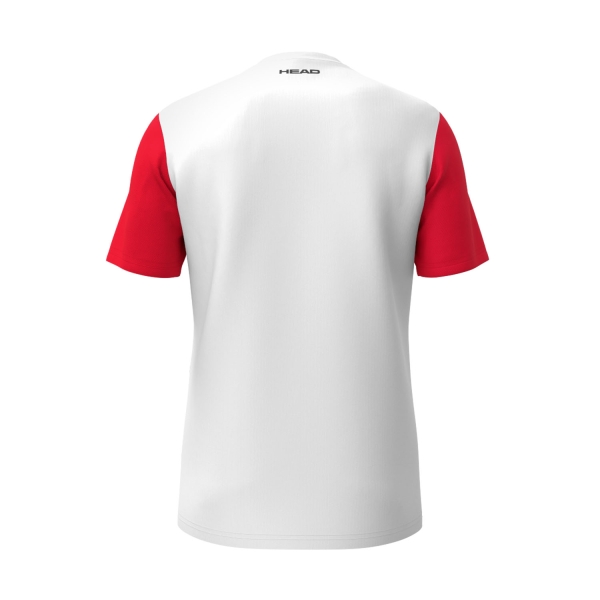HEAD Club Tech Camiseta Niño - Red/White