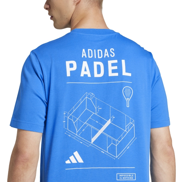adidas Graphic Logo Camiseta - Bright Blue