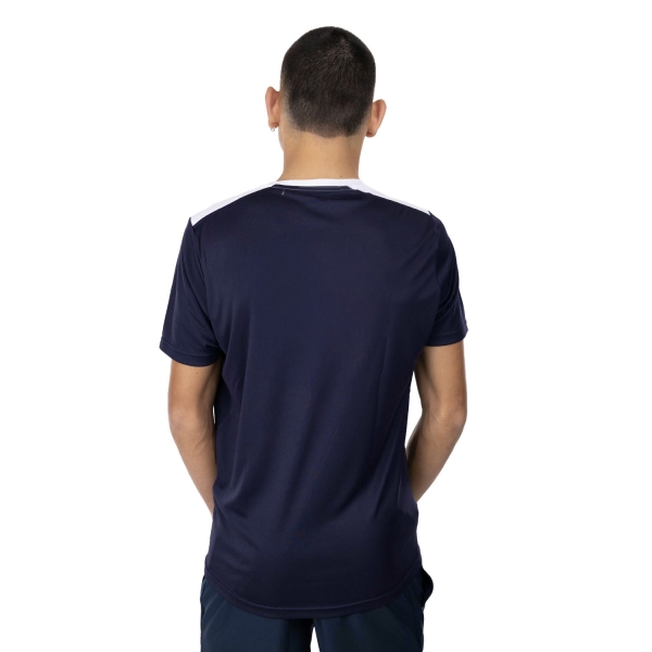 Australian Ace Energy T-Shirt - Navy Blu/White