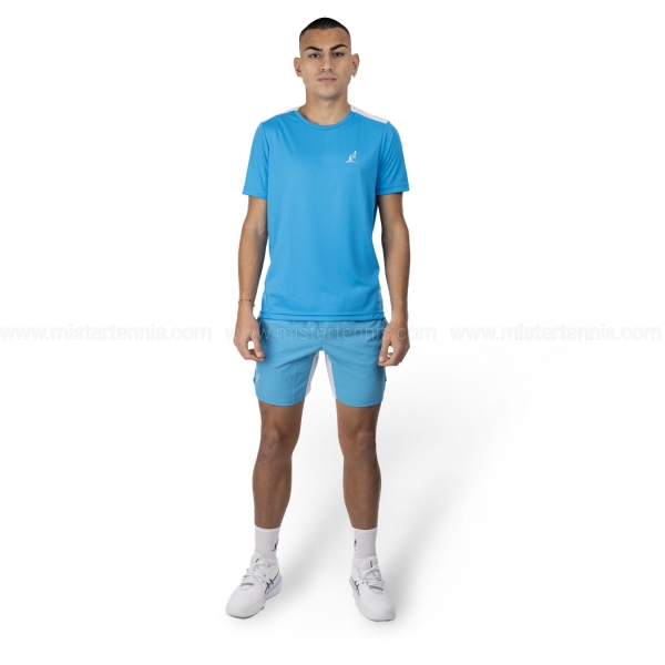 Australian Ace Energy Camiseta - Turchese Glossy/White