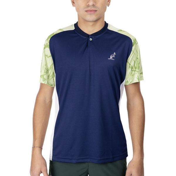 Men's Padel Polo Australian Camo Ripple Polo  Blu Cosmo TEUPO0032842
