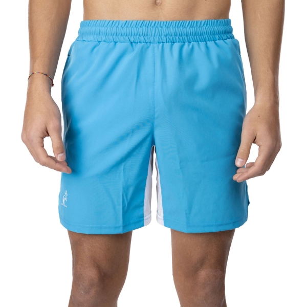 Men's Padel Shorts Australian Game Slam 7.5in Shorts  Turchese Glossy TEUSH0040605