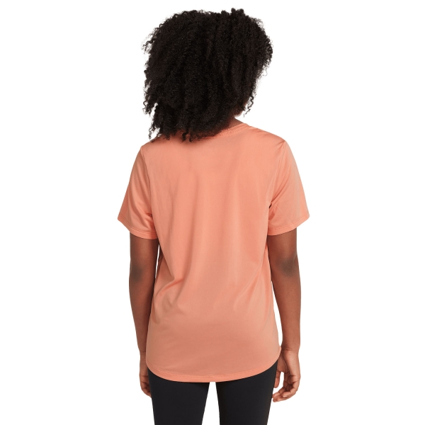 Nike Dri-FIT One Camiseta Niña - Apricot Agate/White