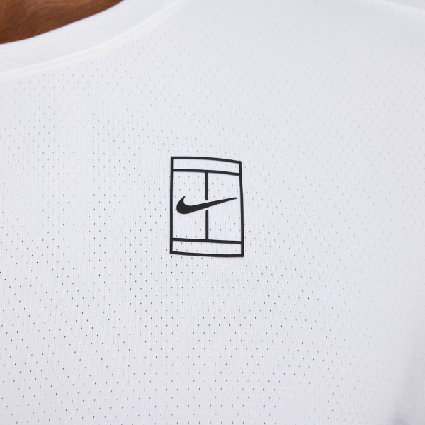 Nike Court Advantage Dri-FIT Maglietta - White/Black