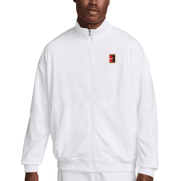 Chaqueta Padel Hombre Nike Court Heritage Chaqueta  White FZ6925100