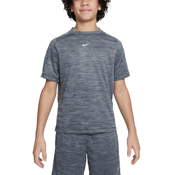 Polo y Camiseta Padel Niño Nike Multi Camiseta Nino  Black/Light Smoke Grey/White HJ3771010