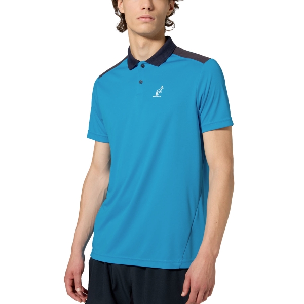 Men's Padel Polo Australian Ace Energy Polo  Turchese Glossy TEUPO0026605