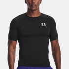 Under Armour HeatGear Compression Camiseta - Black/White Under Armour HeatGear Compression Camiseta - Black/White