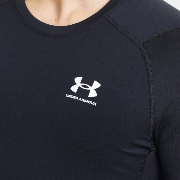 Under Armour HeatGear Compression Camiseta - Black/White