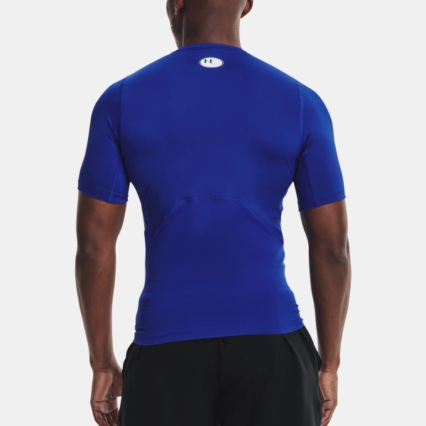 Under Armour HeatGear Compression Camiseta - Royal/White