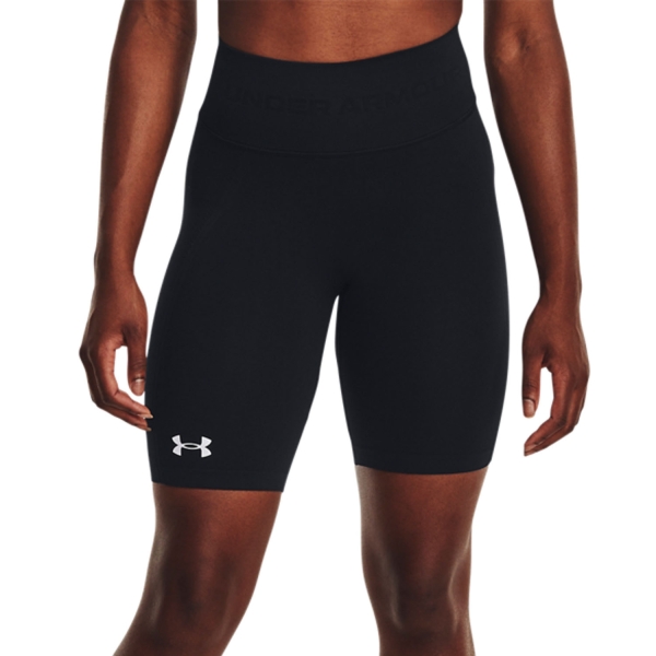 Falda y Shorts Padel Mujer Under Armour Seamless 7in Shorts  Black 13791510001