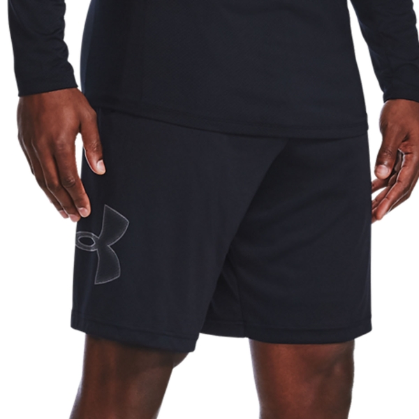 Shorts Padel Hombre Under Armour Tech Graphic 10in Shorts  Black/Graphite 13064430001