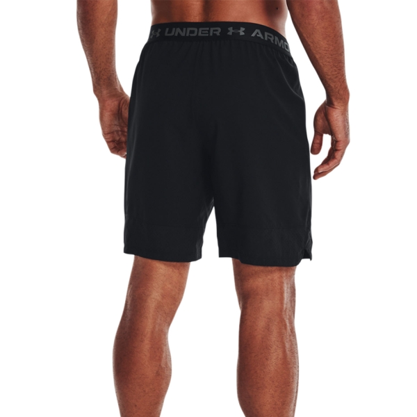 Under Armour Vanish Woven 8in Shorts - Black/Pitch Gray