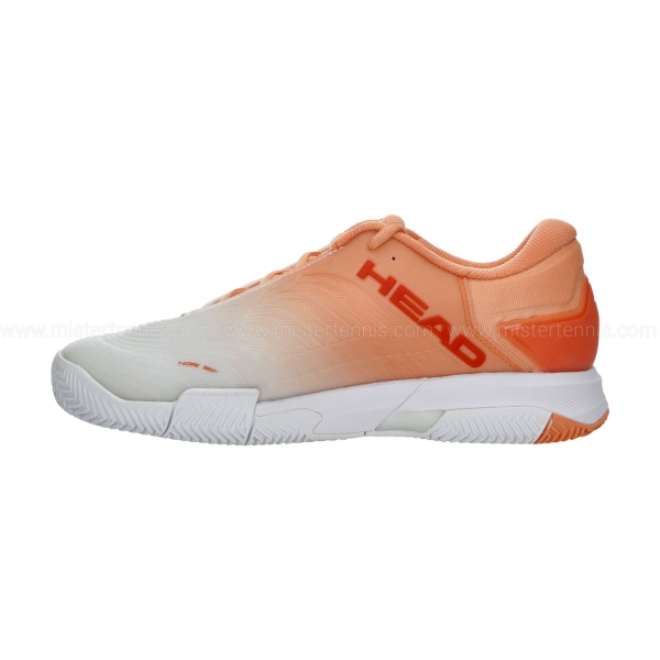 HEAD Revolt Pro 4.5 Clay - Coral/White