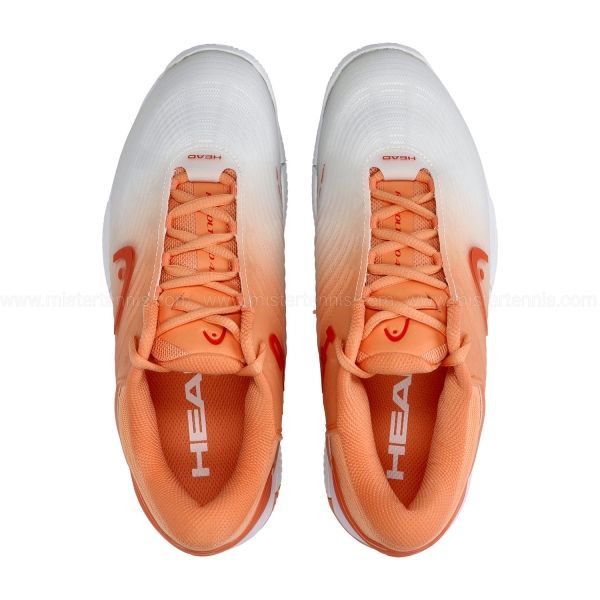 HEAD Revolt Pro 4.5 Clay - Coral/White