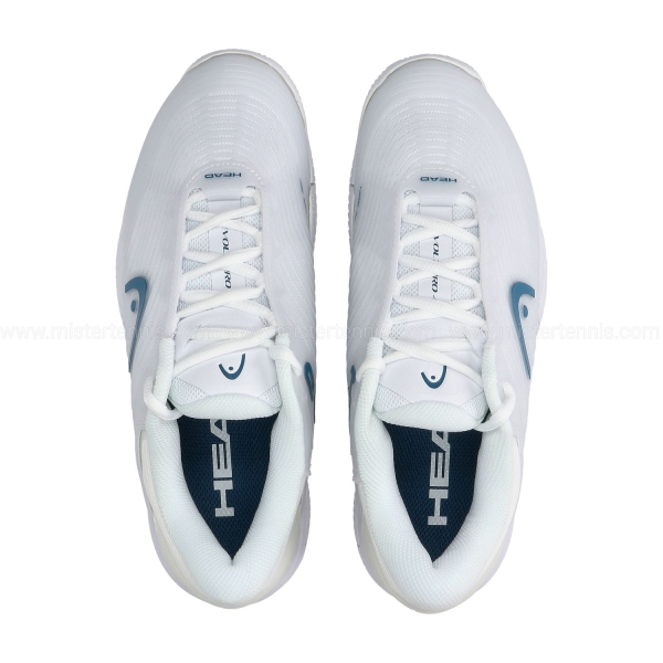 HEAD Revolt Pro 4.5 Clay - White/Twilight Blue