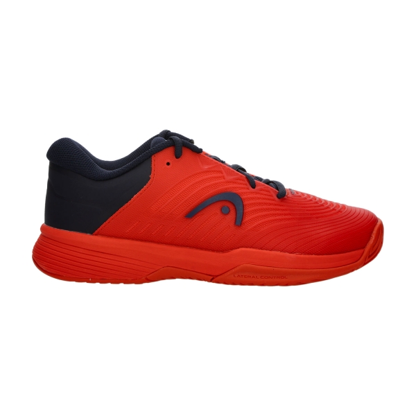 Zapatillas Padel Niños HEAD Revolt Pro 4.5 Ninos  Red/Dark Blue 275225 RDDB