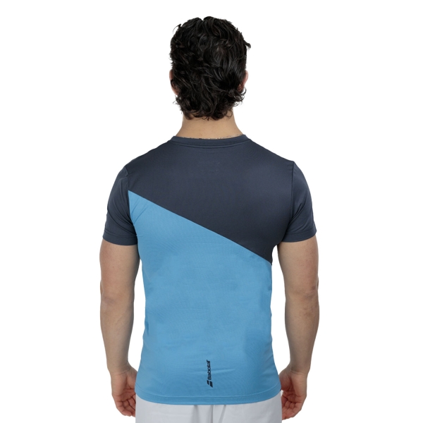 Babolat Drive Crew Camiseta - Drive Blue