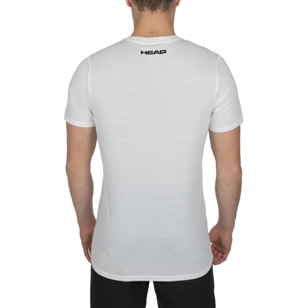 HEAD Carl Logo Camiseta - White