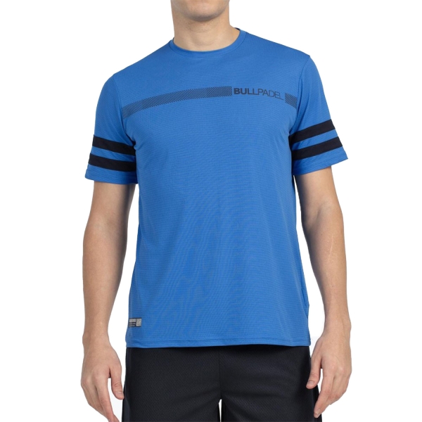 Camiseta Padel Hombre Bullpadel Berro Camiseta Atomic Blue 473928995