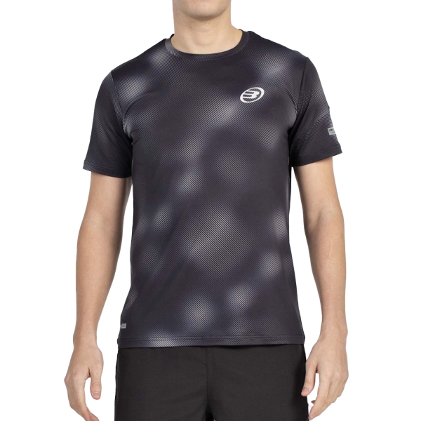 Camiseta Padel Hombre Bullpadel Manaus Camiseta Black 474003005