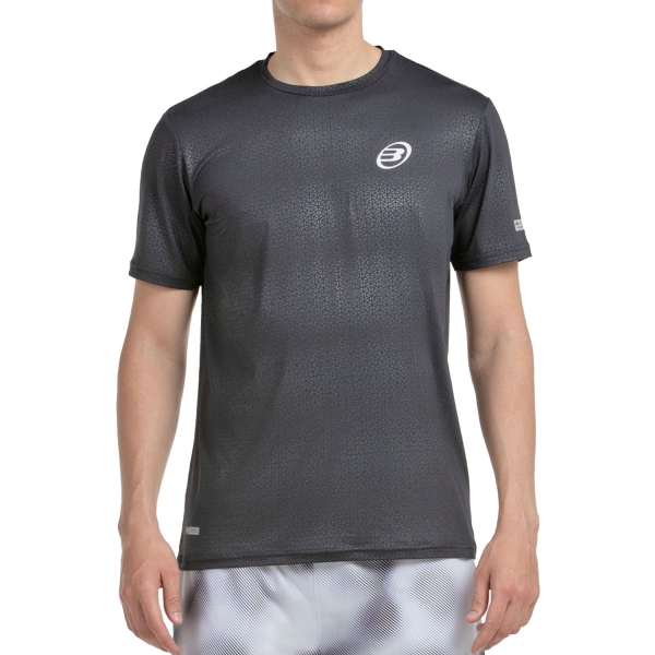 Camiseta Padel Hombre Bullpadel Mofero Camiseta Black 474138005