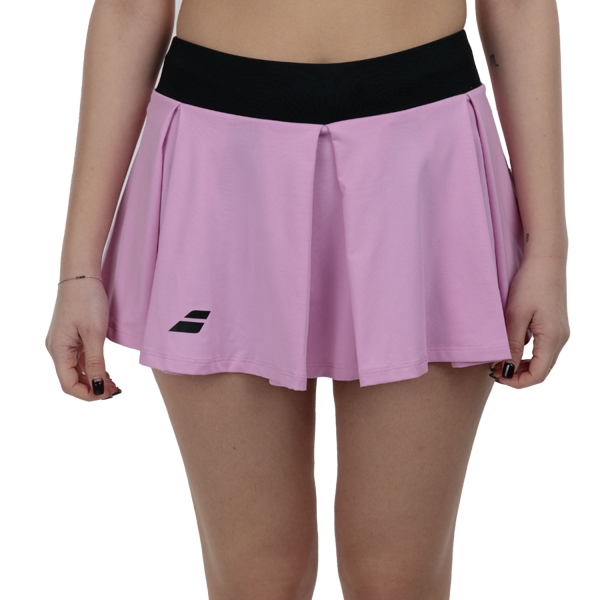Falda y Shorts Padel Mujer Babolat Fiber Dry Falda  Lilac Chiffon 6WS250815067