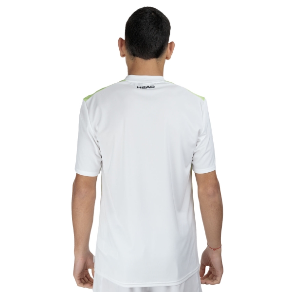 HEAD Topspin Graphic Camiseta - Print Vision M/Lightlime