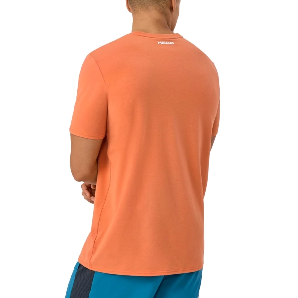 HEAD Carl Logo Camiseta - Campfire Orange