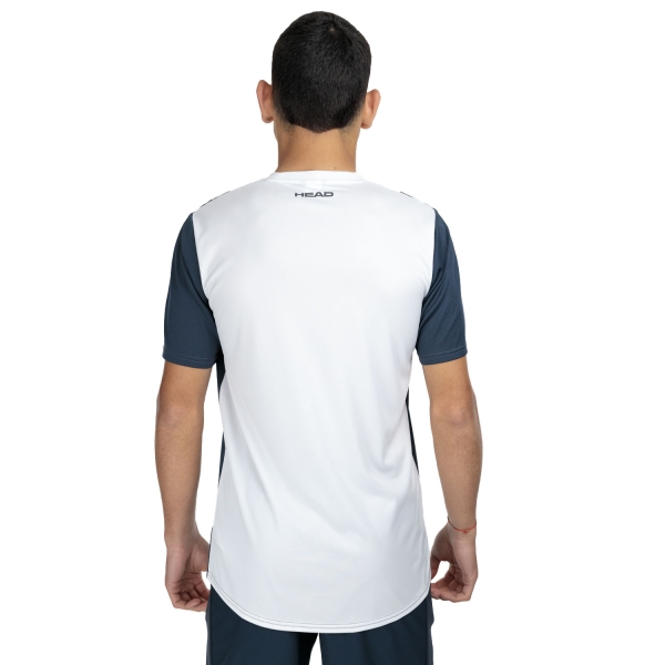 HEAD Club 25 Tech T-Shirt - Navy/White