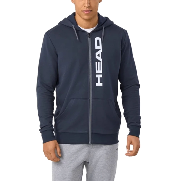 Men's Padel Shirt and Hoody HEAD Club Original Hoodie  Navy 811815NV