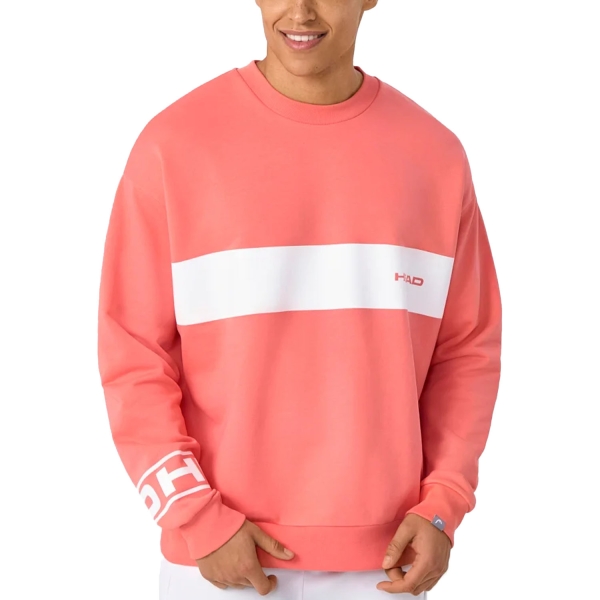 Camiseta y Sudadera Padel Hombre HEAD Proplayer Sudadera  Grapefruit 811865GI