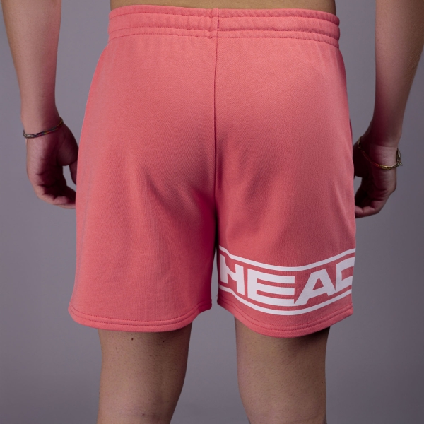 HEAD Proplayer 5in Shorts - White/Grapefruit