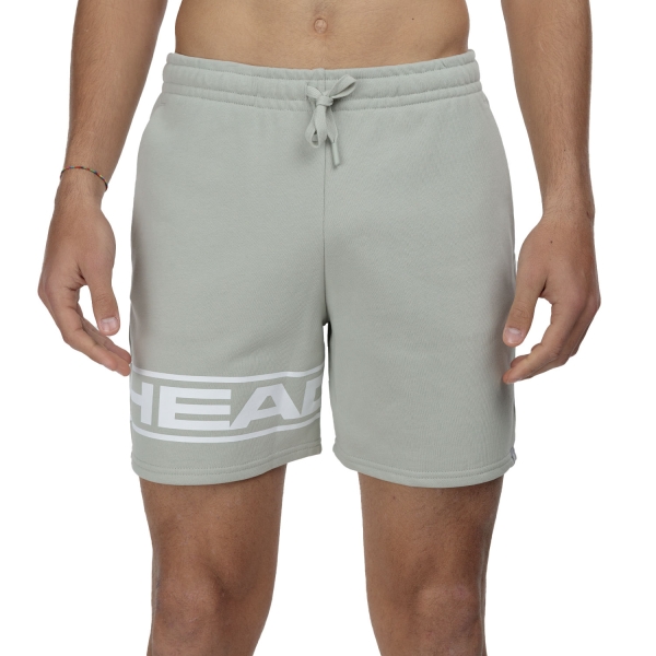 Shorts Padel Hombre HEAD Proplayer 5in Shorts  White/Willow Grey 811875WHWG