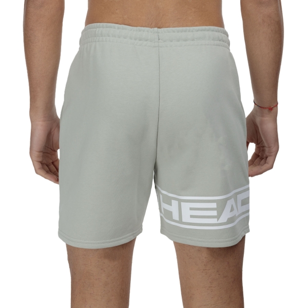 HEAD Proplayer 5in Shorts - White/Willow Grey