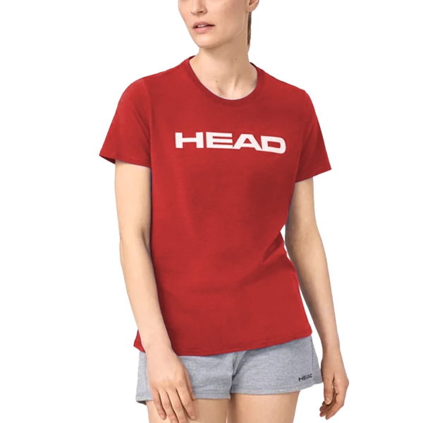 Maglietta e Polo Padel Donna HEAD Club Original Maglietta  Red 814845RD