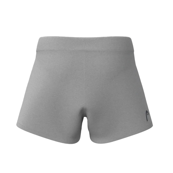 HEAD Club Original 3.5in Pantaloncini Bambina - Grey Melange