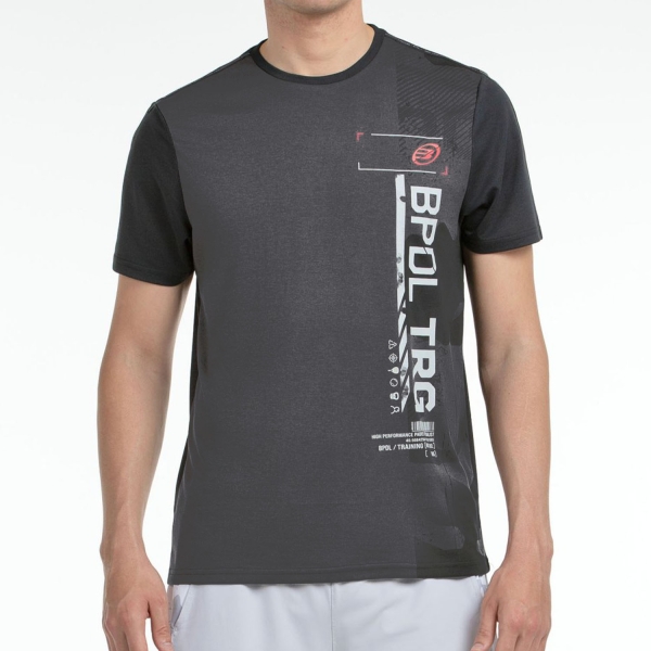 Camiseta Padel Hombre Bullpadel Estre Camiseta  Black 474238005