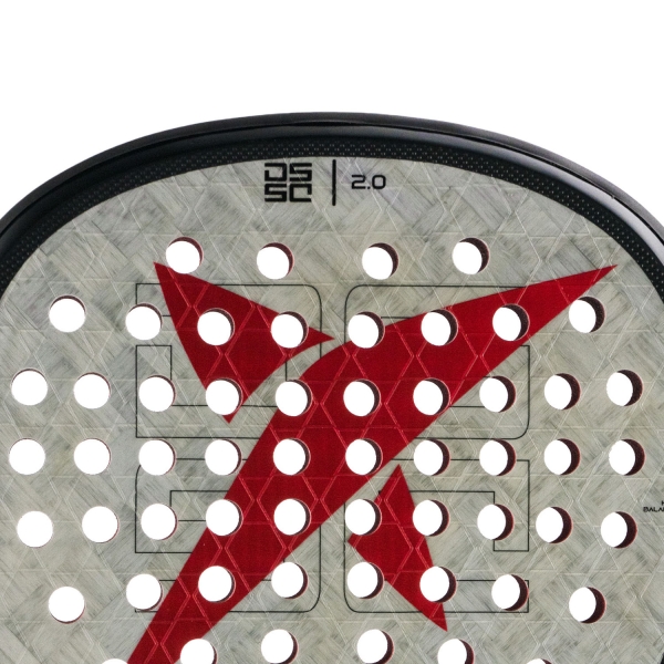 Drop Shot X-Drive 2.0 Padel - Grey/Red