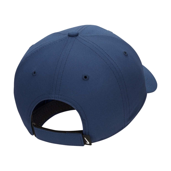 Nike Dri-FIT Club Logo Gorra - Midnight Navy/White