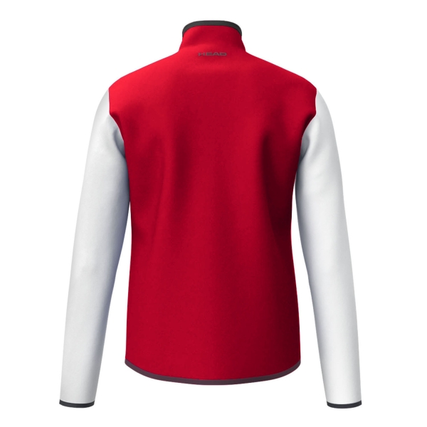 HEAD Club Chaqueta Niños - Red/White
