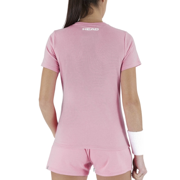 HEAD Lara Logo Maglietta - Alight Lilac