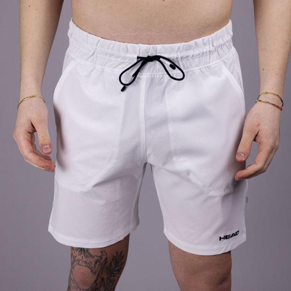 Shorts Padel Hombre HEAD Play 7in Shorts  White 811125WH